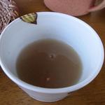 石臼挽き蕎麦香房 山の実 - そば湯。