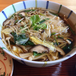 日本料理 山里 - 野菜そば