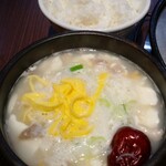 Yakiniku Kankokuryouri Korabo - 参鶏湯純豆腐チゲ定食