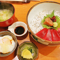和み酒 仁 - 丼セット　温玉付き