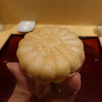 銀座 しのはら - フォアグラ最中