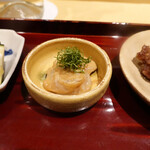 銀座 しのはら - 鯛の胡麻和え