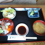 じゃんけんポン - ランチの海鮮丼（800円）