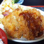 じゃんけんポン - 国産ひれかつ定食（980円）