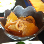 じゃんけんポン - 国産ひれかつ定食（980円）のお惣菜