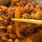 もみだれ焼肉獅子楼 - プルコギ丼