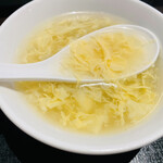 蘭亭 - たまごスープ