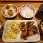 Komekou - 黒胡椒の漬け込み鶏定食