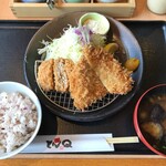 とんかつ とんQ - '23/05/27 アジメンチランチ（税込1,749円）