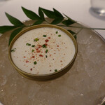 レ セゾン - 毛蟹と柚子胡椒のムース