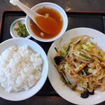 中国料理 山久 - 野菜炒め定食　850円