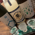 わかたろう - 日本酒飲み比べ②