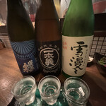 わかたろう - 日本酒飲み比べ①