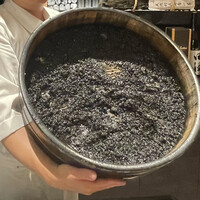 麻布 黒しゃり - 