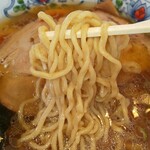 206528234 - 中華そばの味がある低加水中太縮れ麺、麺量140g(R5.5.27撮影)