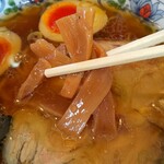 春木屋 - しっかり味付けされたメンマ(R5.5.27撮影)