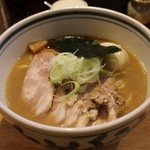 こうかいぼう - ちゃーしゅうご飯セット850円のらーめん+味付たまご100円+ちゃーしゅう300円