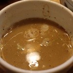 こうかいぼう - 食べ終わったあとのスープ割り、美味しい