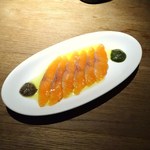FILO - ディルでマリネしたキングサーモンのカルパッチョ仕立て