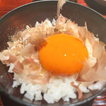 京味 もと井 - 二杯目は初　卵かけごはん
