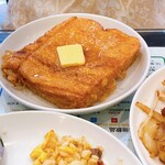 香港 贊記茶餐廳  - カヤフレンチトースト