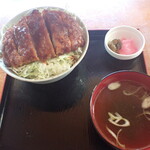 Honya Shokudou Tama Shoumae - ソースカツ丼（スープと漬物が付きます）