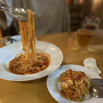 タベルナ デル ヴィットリオ - 南イタリア風魚介のトマトスパゲッティ