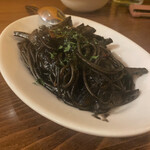 ヴィネリア ルッポロ - スパゲッティ　コウイカとイカ墨のソース