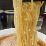 ラーメン ふくや - 醤油　５００円の麺　【　２０１３年８月　】