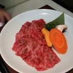 牛兵衛 草庵 - ロース・・・これはクーポンで無料