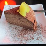 レークサイドカフェ　ジャリブ - チョコレートのミルクレープ