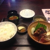土佐料理 司 高知本店 - 鰹のタタキ定食です。（≧∇≦）