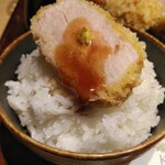 とんかつ けい太 - ソースで