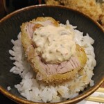 とんかつ けい太 - タルタルソース意外と合う