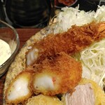 とんかつ けい太 - 海老フライ