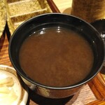 とんかつ けい太 - しじみ汁