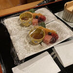 角館山荘侘桜 - デザートとご飯はお部屋でいただきました。