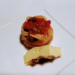 Sekaiisan no Kakure Yado Kajitsu no Mori - 前澤牛肉拉古卡佩里尼  起司蛋餅