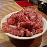 焼肉 慶州 - セットの肉