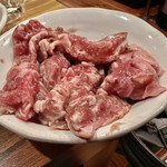 焼肉 慶州 - セットの豚カルビ