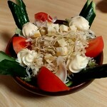 居酒屋焼とり ひで - サラダ小