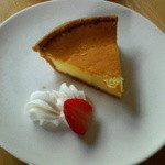 カフェモ・ルタオ - カツレツにセットのミニデザート　2013/08