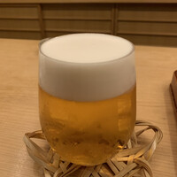 懐石 円相 - アサヒ生ビール熟撰