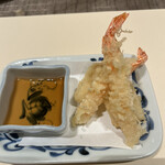 グラスコート - ランチブュッフェ９０分５８００円。揚げたて天ぷら。