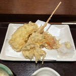 蕎麦青乃 - R5.5  おまかせ天ぷら3種