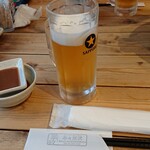 ラムジンギスカン羊々 所沢 - 生ビール ¥640