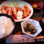 四季の里 - 2012.11　チキン南蛮定食500円。安いね～♪