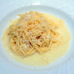 ラ スフォリーナ - タヤリン（黒トリュフをかける前）2,300円