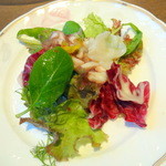 ラ スフォリーナ - 天草鮮魚のカルパッチョ（鯛・黒ムツ・ミズダコ）1,800円