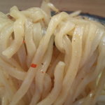 爆王 - 白神製の平打ち麺